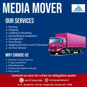 Jasa Pindahan Cavana Pondok Pinang