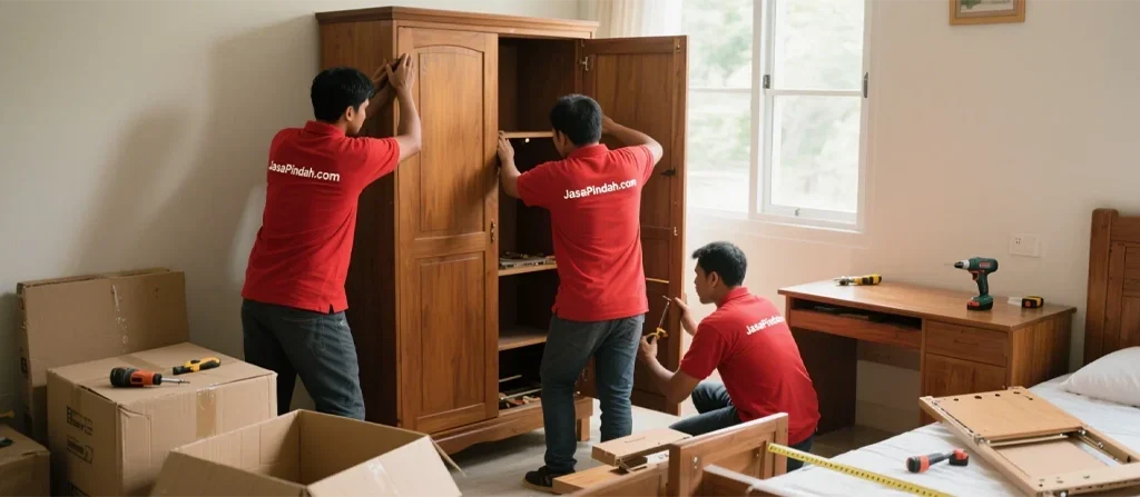 Bongkar dan Pasang Furniture Knock Down - Jasapindah.com