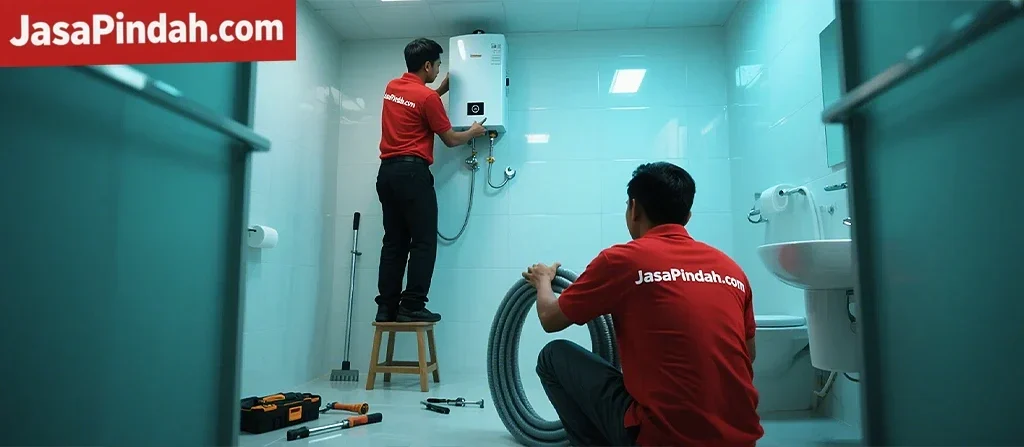 Jasa Bongkar dan Pasang Water Heater Profesional - Jasapindah